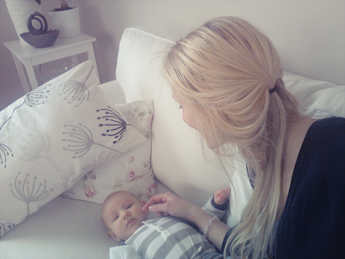 Gosar med lille Noak! <3
